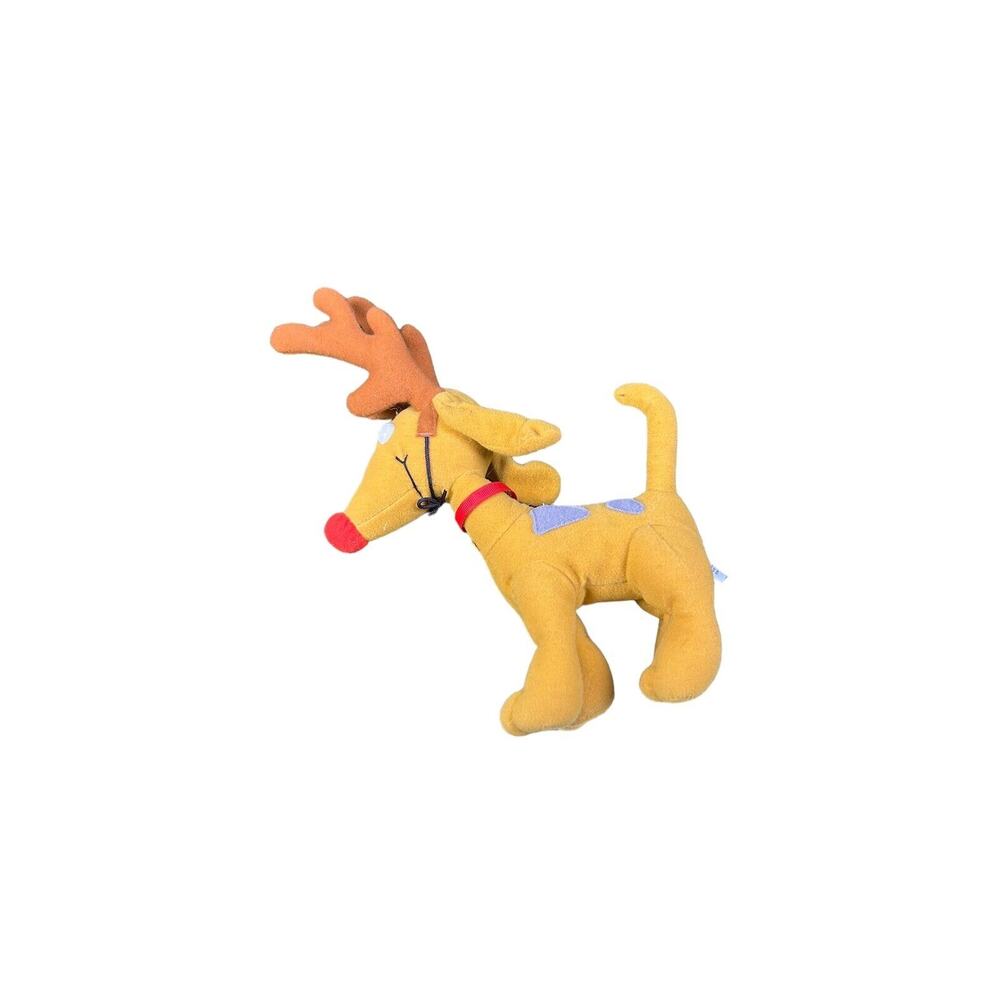 Rugrats Spike Reindeer Bean Bag Toy 1997 Mattel Rare Nickelodeon Christmas Tag - Picture 7 of 7